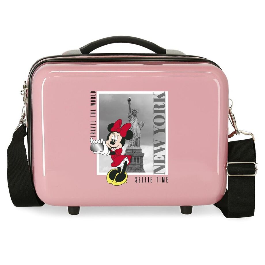 Neceser ABS New York Minnie Disney adaptable