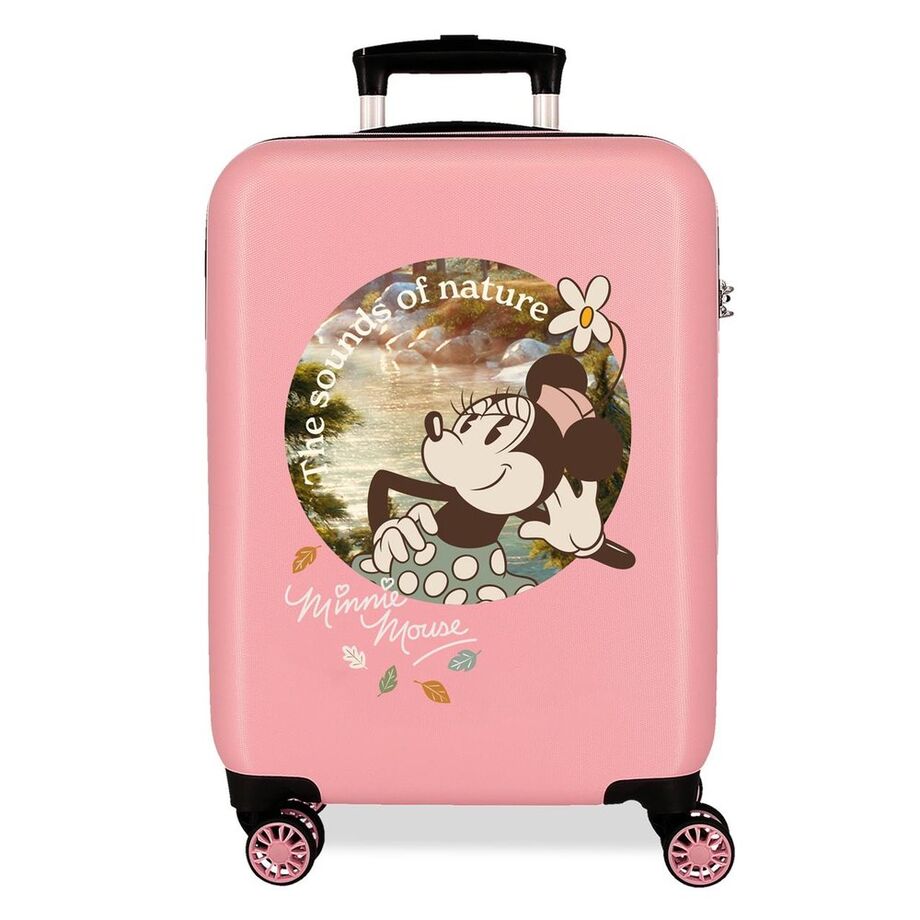 Maleta trolley ABS The Sound of Nature Minnie Disney 55cm