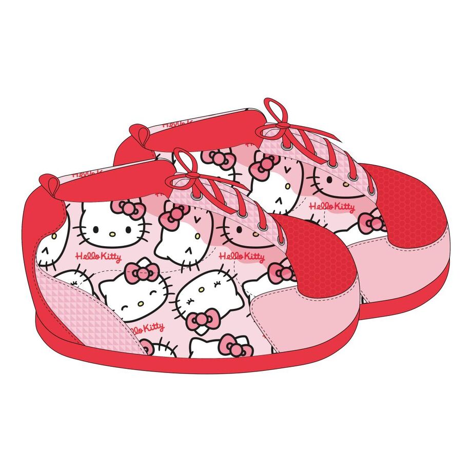 Pantuflas bota Hello Kitty adulto
