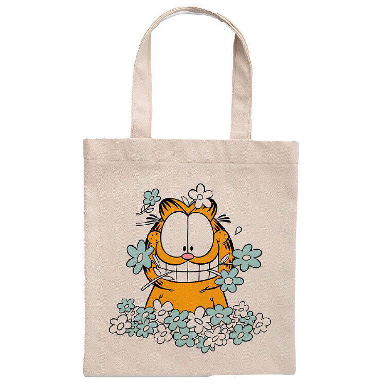 Bolsa shopping Flowers Garfield