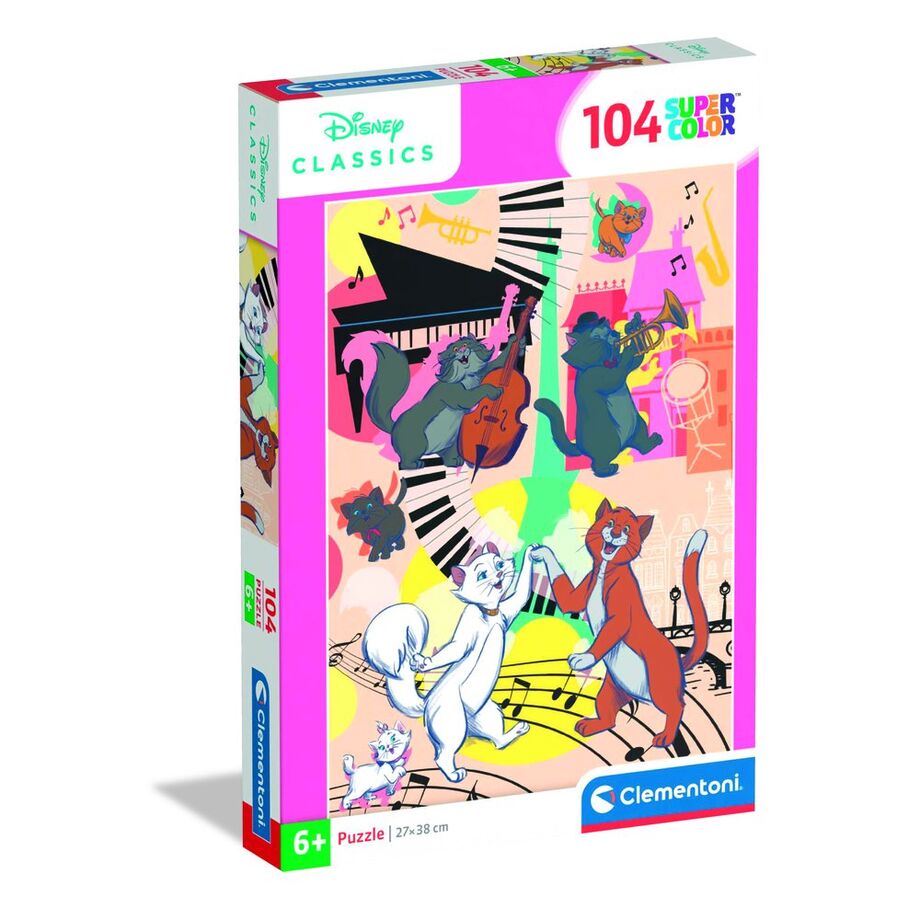 Puzzle Los Aristogatos Disney 104pzs