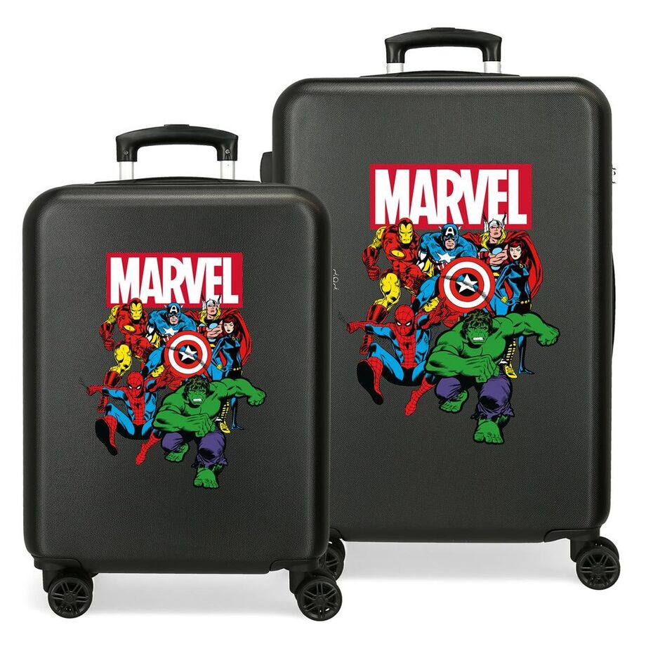 Set 2 Maletas trolley ABS Sky Los Vengadores Avengers Marvel