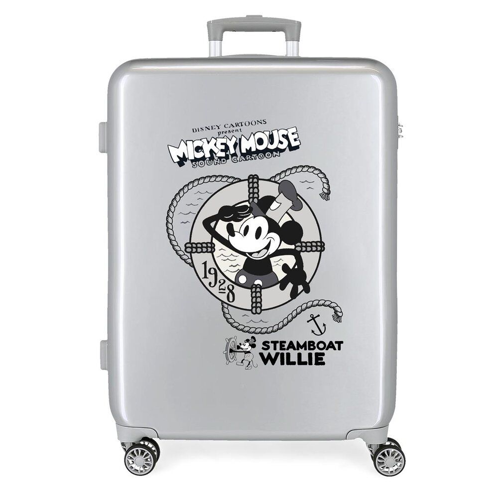 Maleta trolley ABS Steamboad Joyful Mickey Disney 70cm