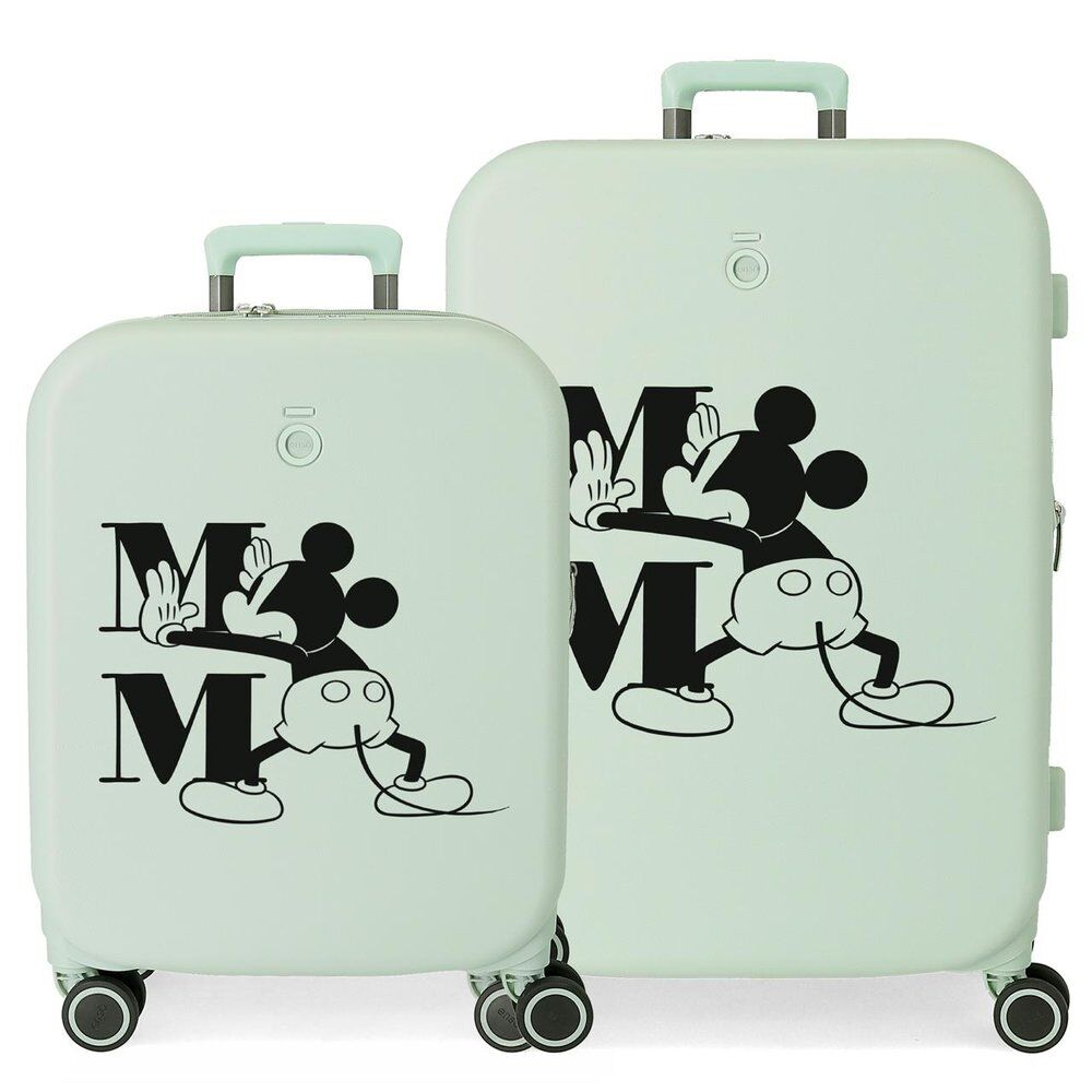 Set 2 Maletas trolley ABS Happiness Mickey Disney