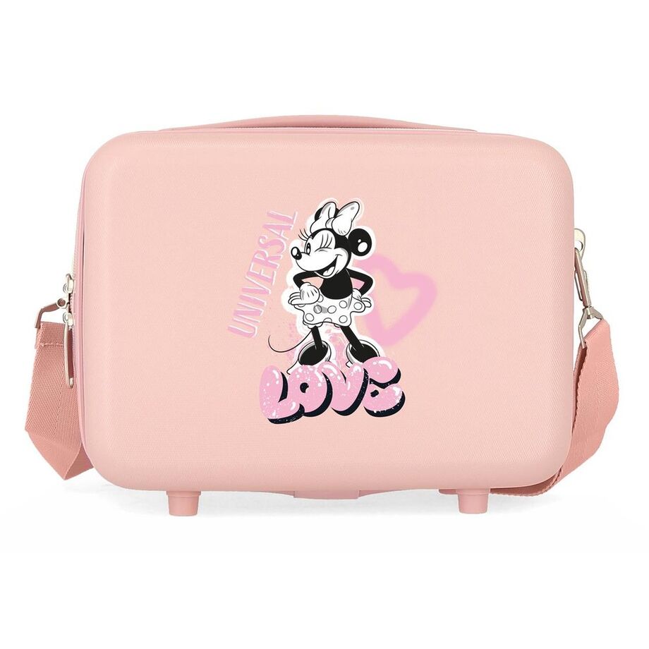 Neceser ABS Heart Minnie Disney adaptable