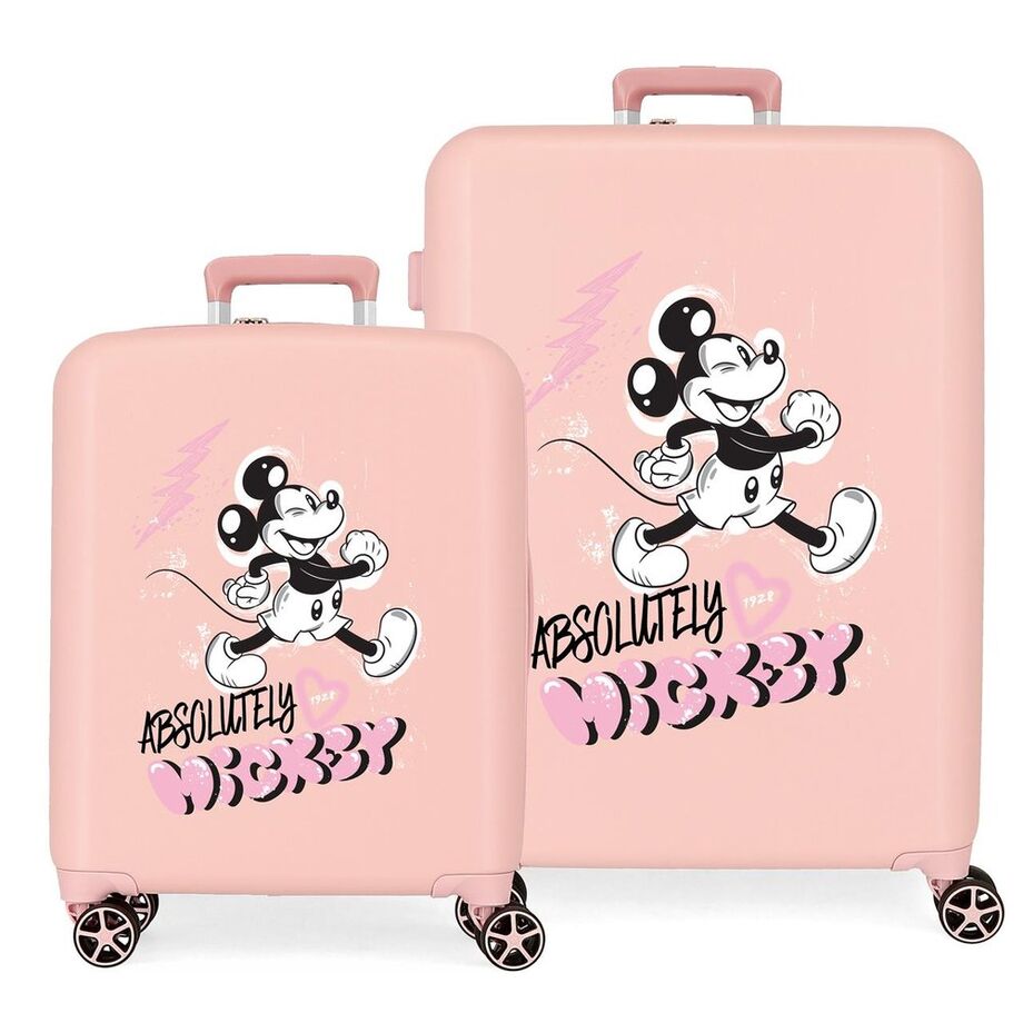 Set 2 Maletas trolley ABS Friendly Mickey Disney
