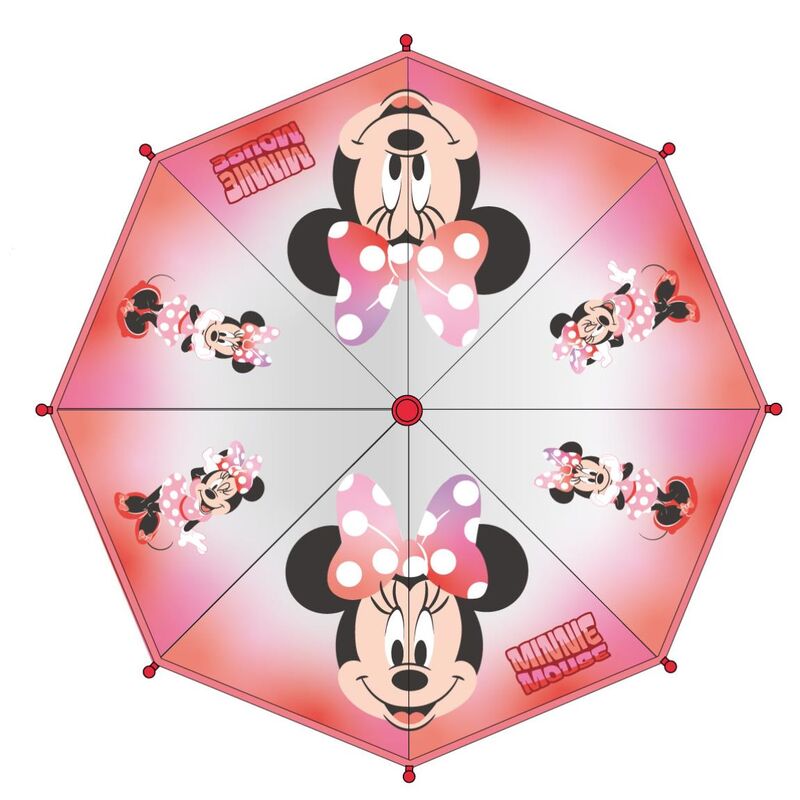 Paraguas manual burbuja Minnie Disney
