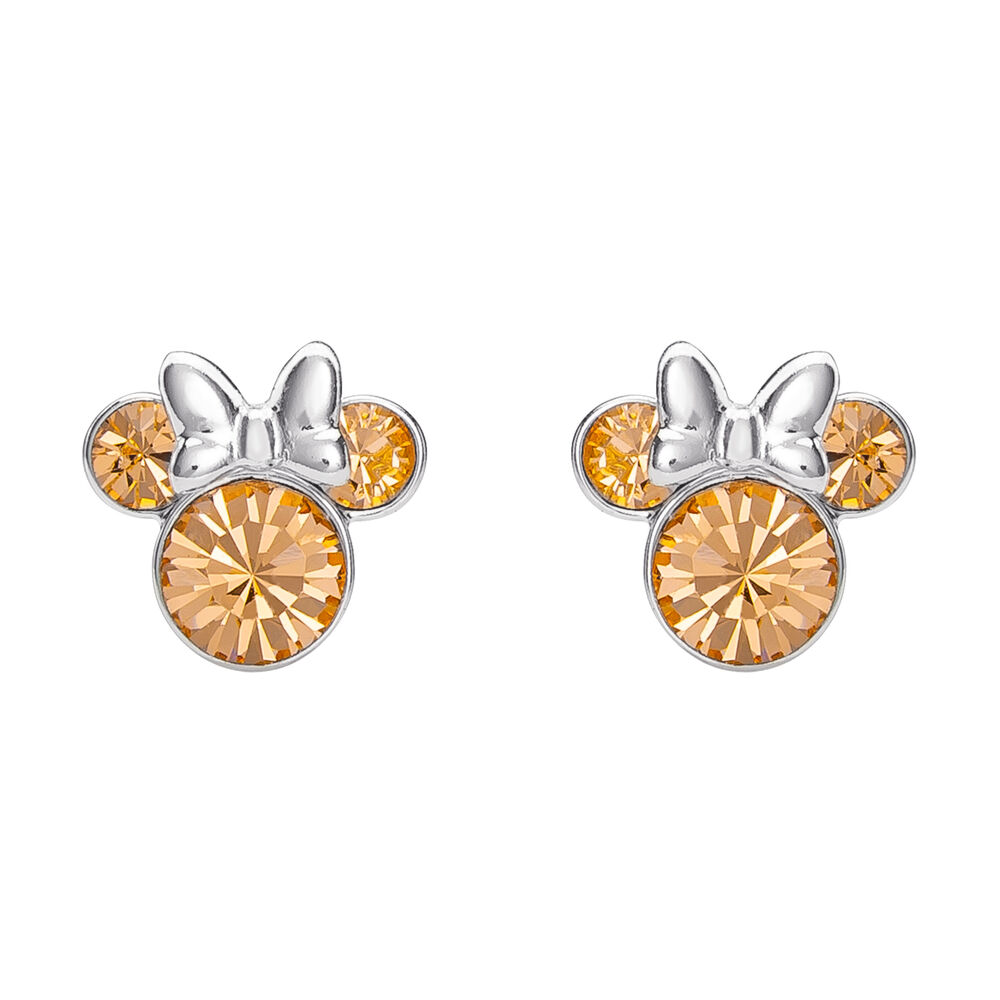 Pendientes Junio Minnie Disney plata