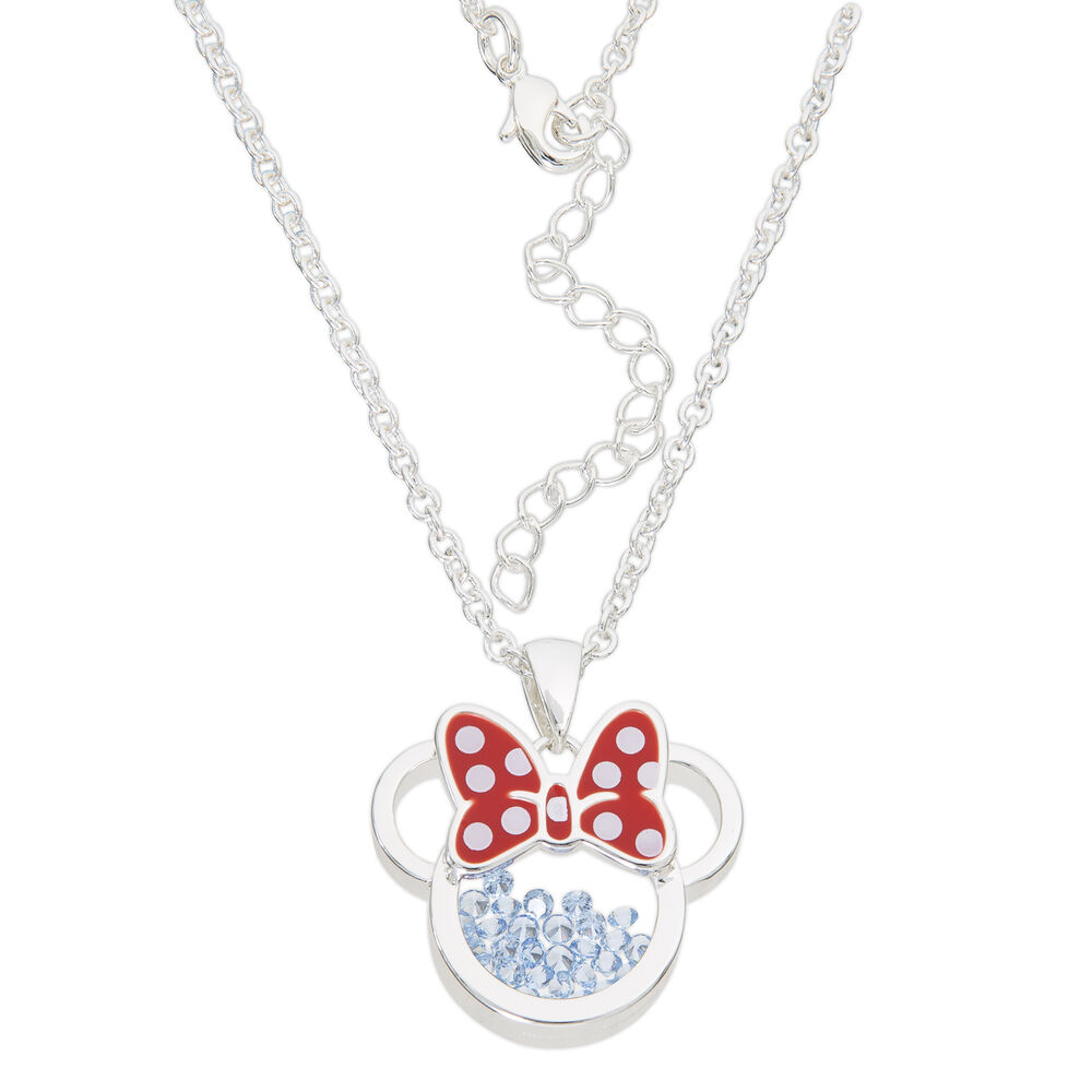 Colgante Diciembre Minnie Disney plata