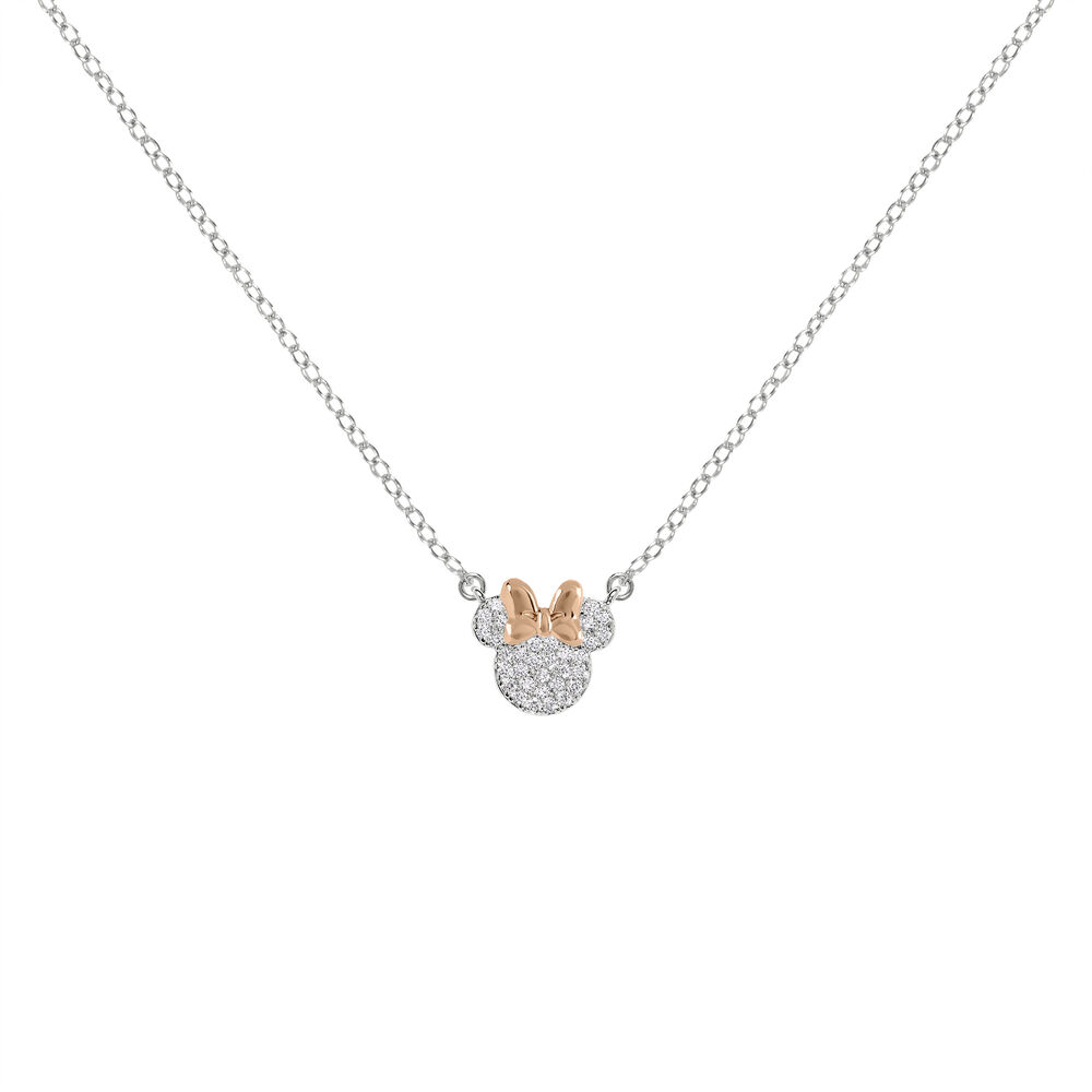 Set 2 Colgantes mama + hija Minnie Disney