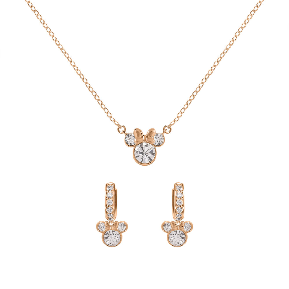 Set Colgante + pendientes Minnie Disney