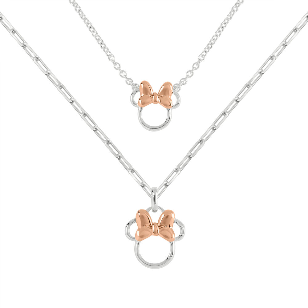 Set 2 Colgantes mama + hija Minnie Disney