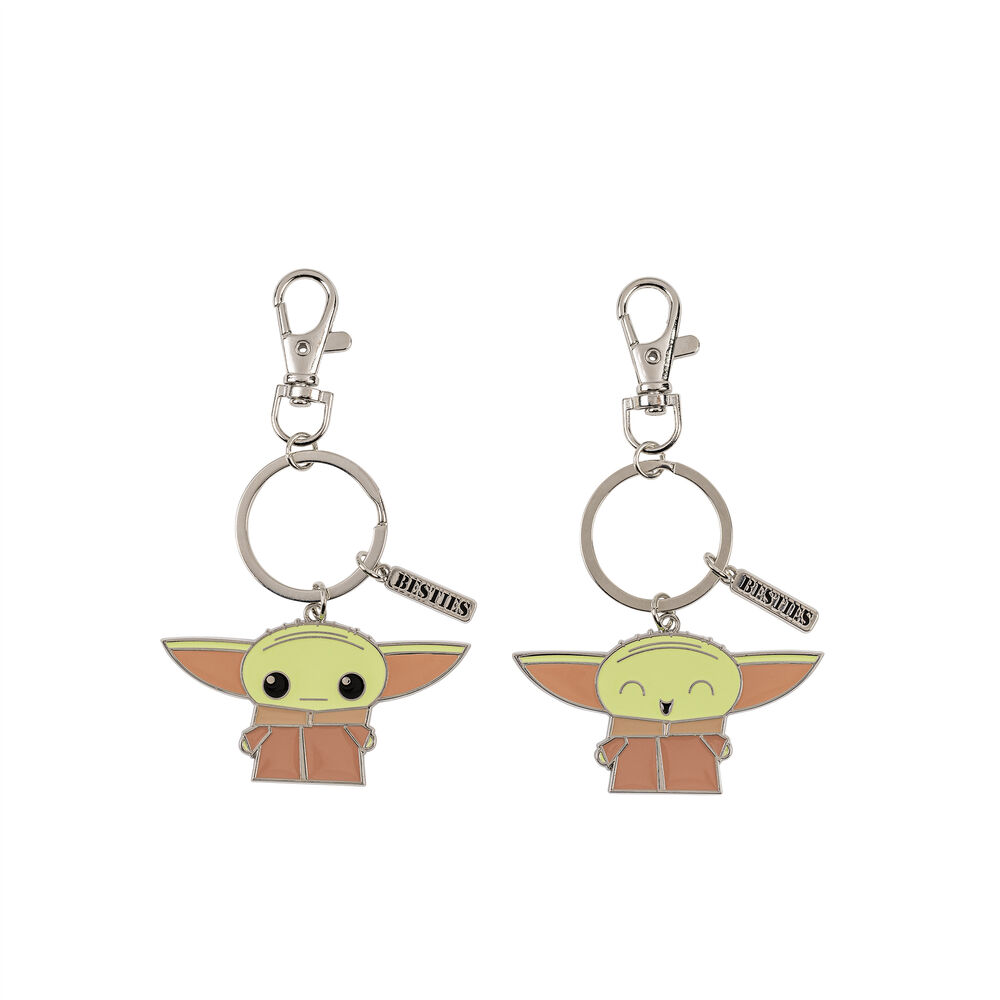 Set 2 Llaveros Grogu Star Wars