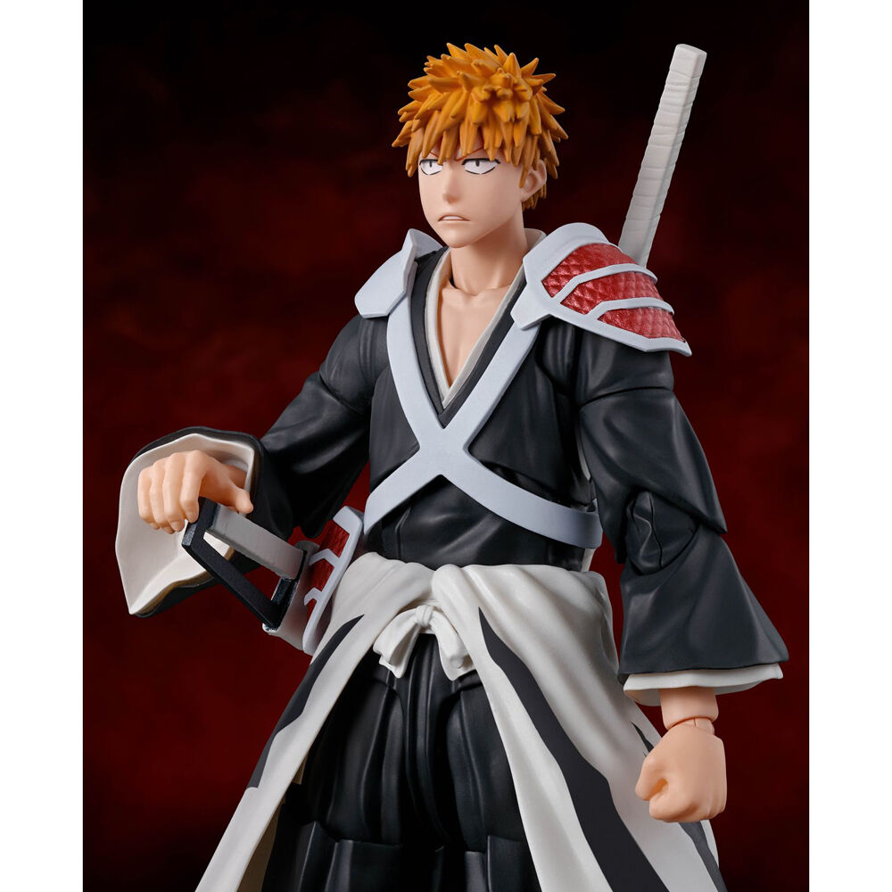 Figura S.H Figuarts Ichigo Kurosaki Dual Zangetsu Bleach 15cm