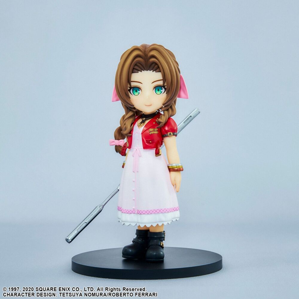 Figura Aerith Gainsborough Final Fantasy VII Remake Adorable 11,5cm