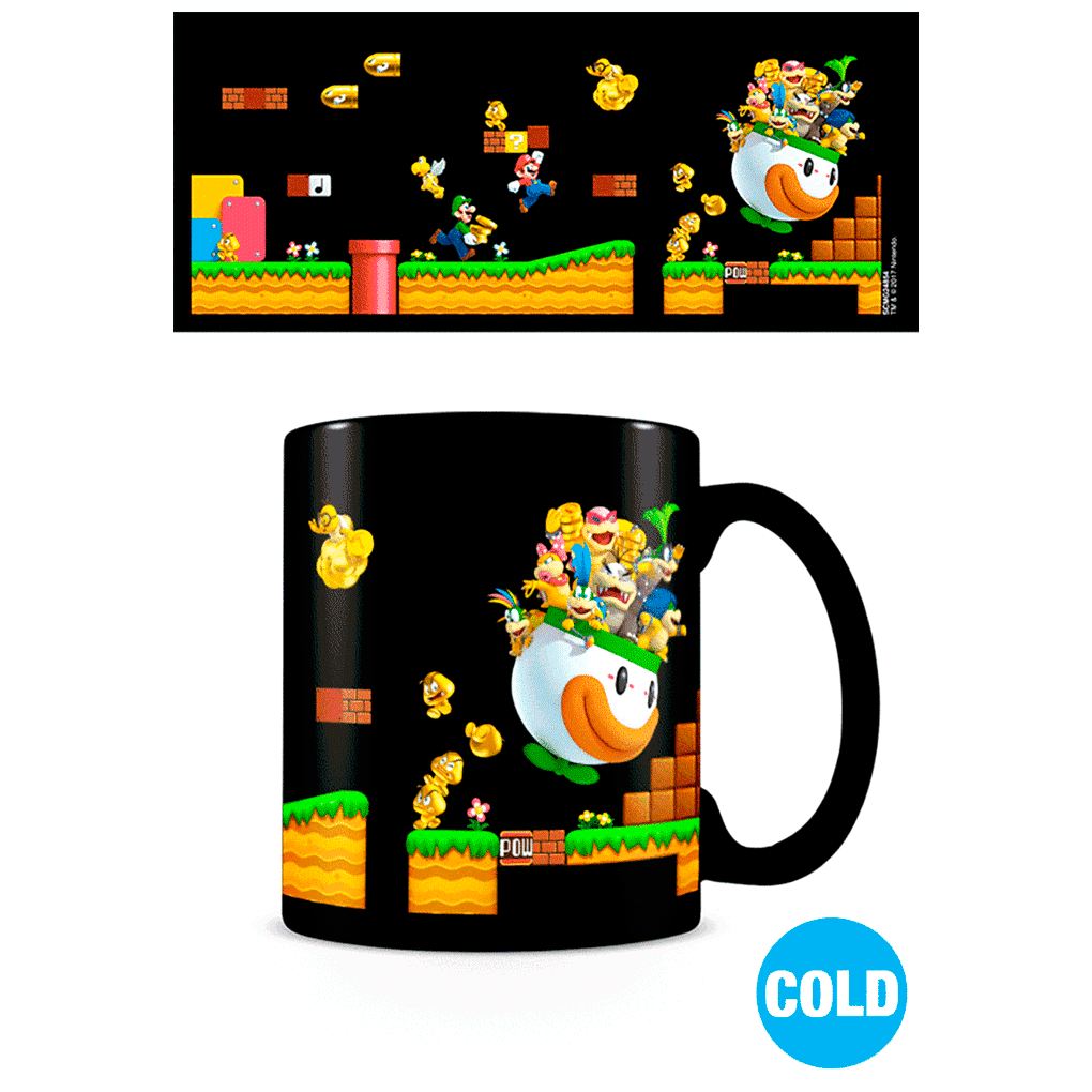 Taza termica Gold Coin Rush Super Mario Nintendo