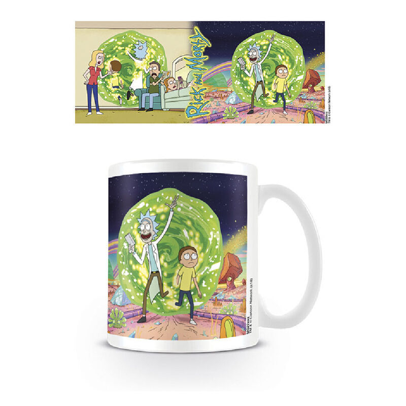 Taza Portal Rick &#38; Morty 315ml