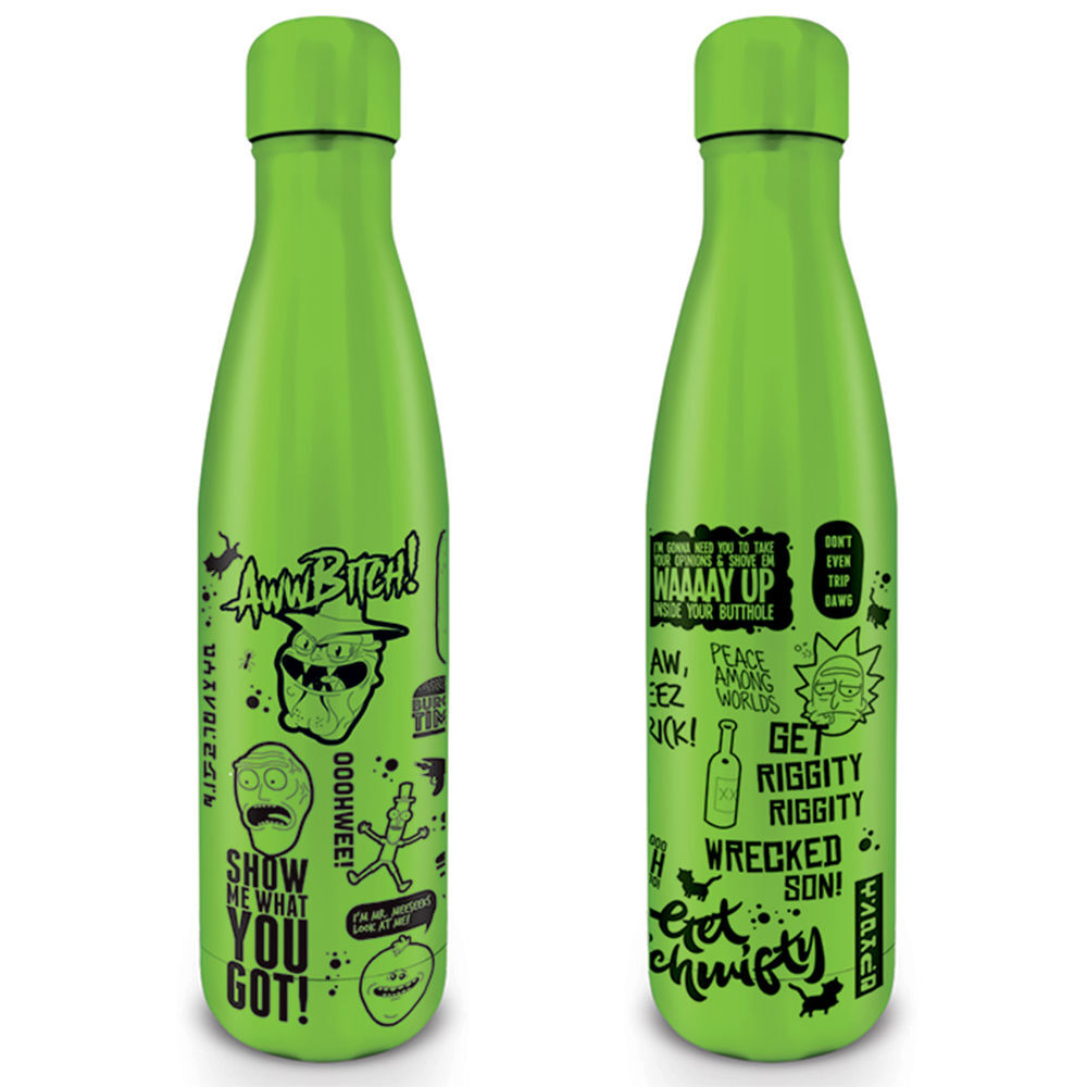 Botella acero inoxidable Rick &#38; Morty 500ml