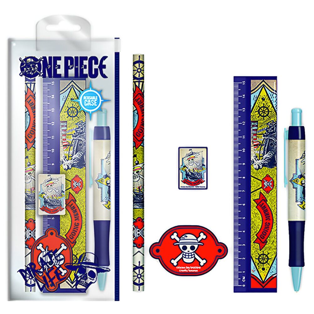 Set papeleria Going Merry One Piece