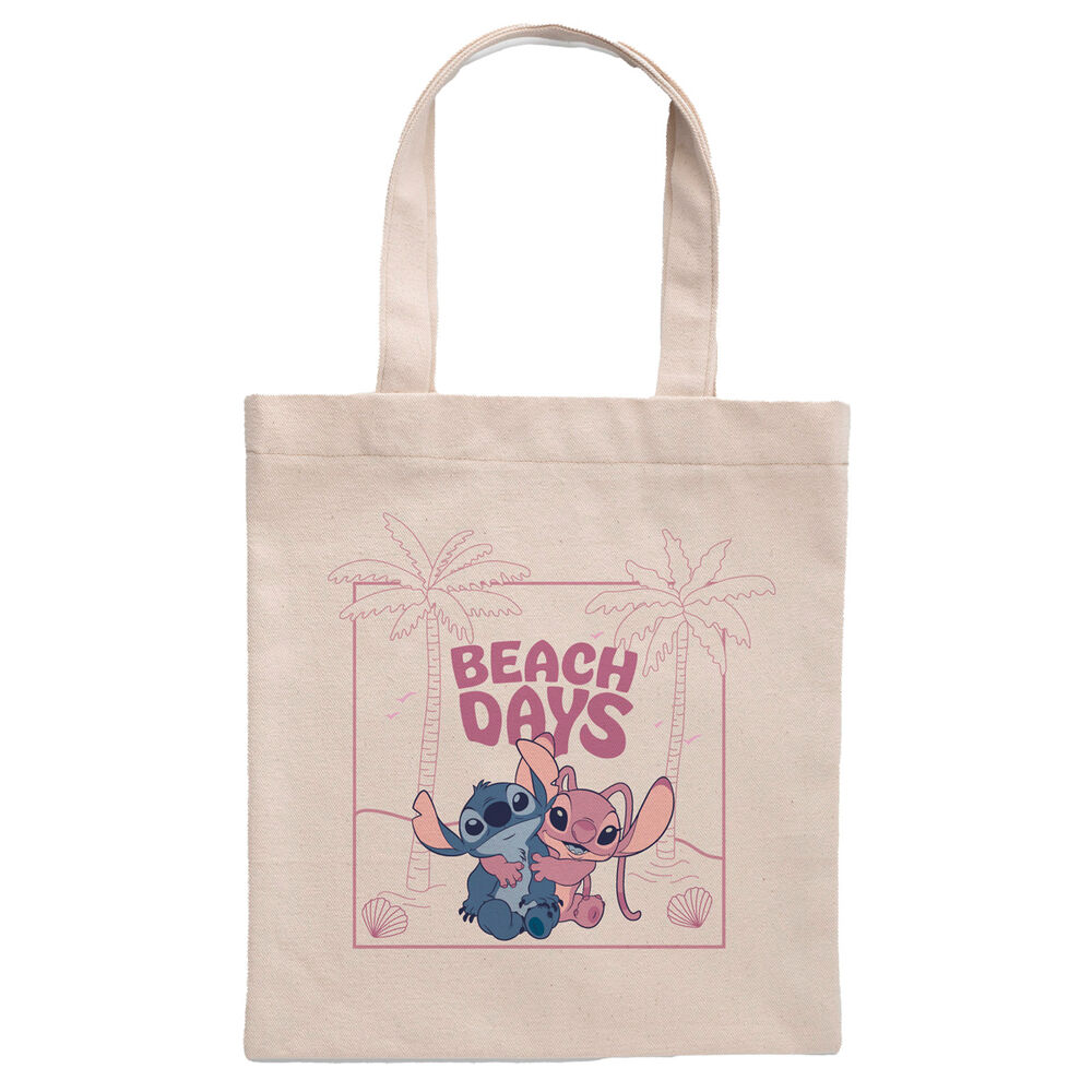 Bolsa shopping Beach Days Angel &#38; Stitch Disney