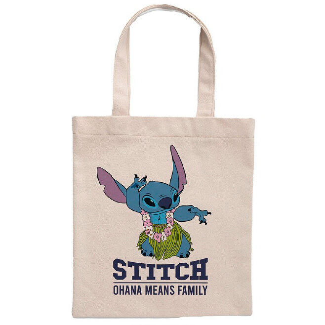 Bolsa shopping Ohana Means Family Stitch Disney