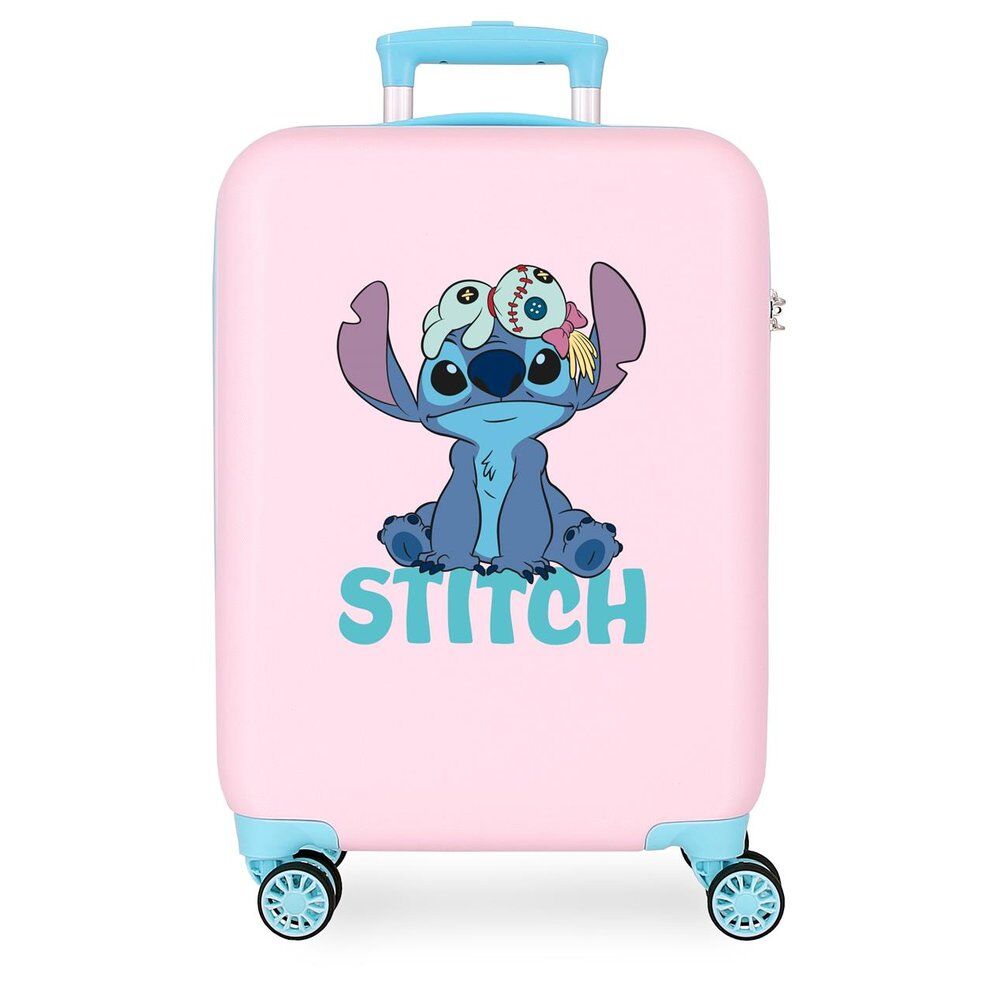 Maleta trolley ABS In the World Stitch Disney 55cm