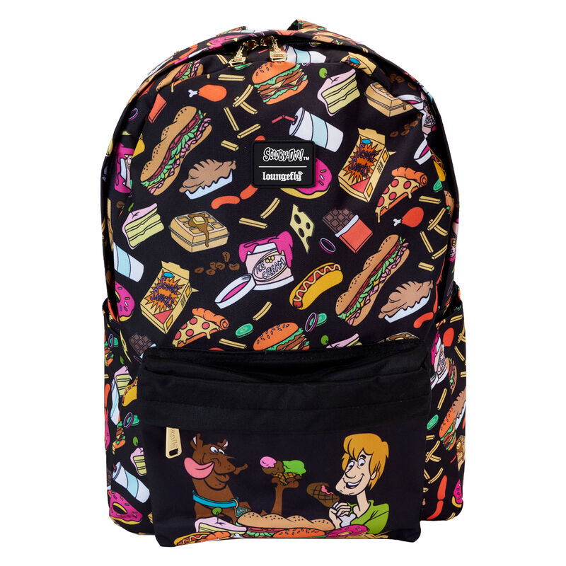 Mochila nylon Snacks Scooby-Doo Loungefly 43cm