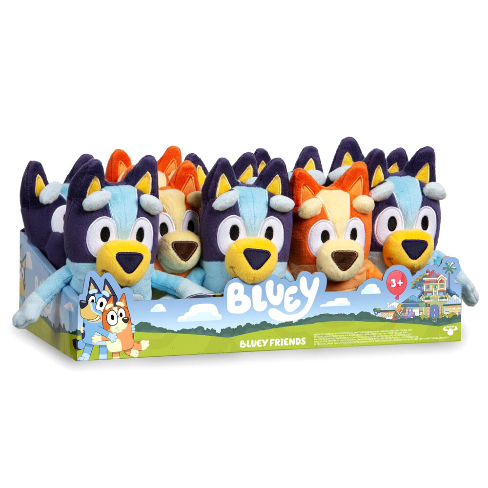 Peluche Bluey Friends 20cm surtido