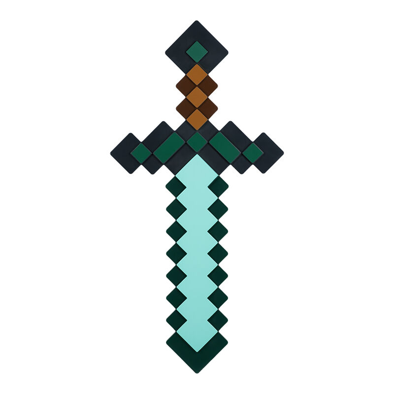 Lampara Espada de Diamante Minecraft 40cm