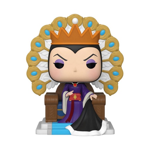 Funko Pop! Disney Villanos Reina Malvada en su trono