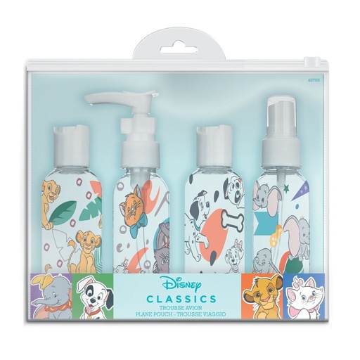 [3666085407034] Neceser Viaje 4 frascos rellenables Disney