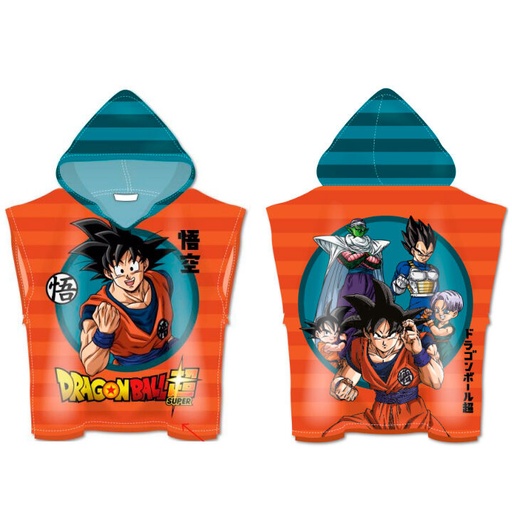 [8435631340324] Poncho toalla Dragon Ball Super microfibra