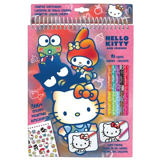 [8435507887014] Set colorear lapices Hello Kitty
