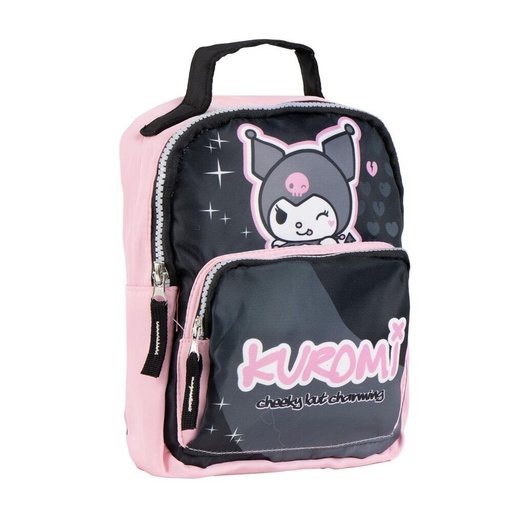 [8445484495713] Mochila Kuromi Hello Kitty 23cm