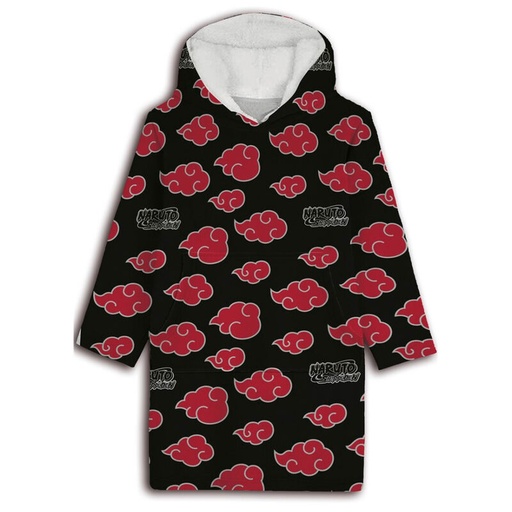 [8436580117135] Bata sudadera oversize Naruto Shippuden coral infantil