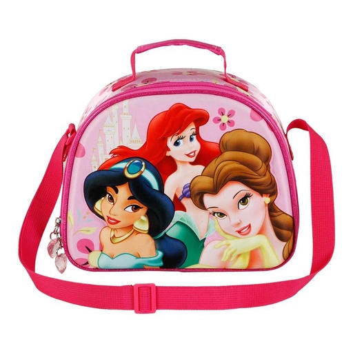 [8445118063684] Bolsa portameriendas 3D Palace Princesas Disney