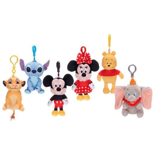 [8425611321276] Peluche llavero Disney Classic 11cm surtido