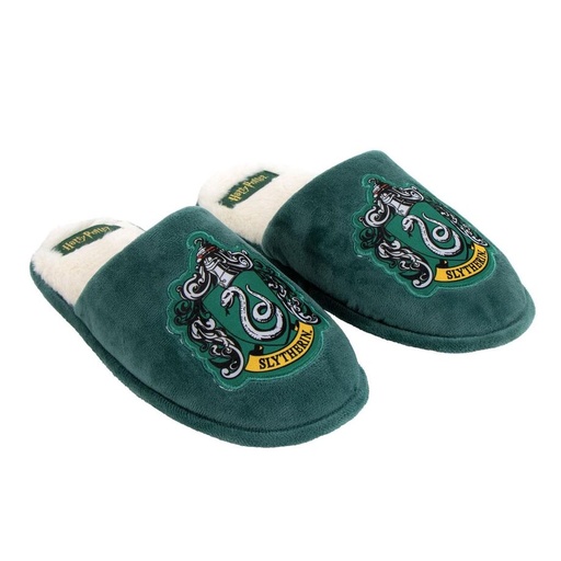 [18445484461401] Pantuflas Slytherin Harry Potter adulto
