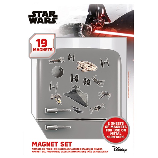 [5050293650852] Set imanes Naves de Batalla Star Wars