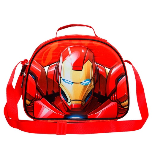 [8445118029130] Bolsa portameriendas 3D Stark Iron Man Marvel