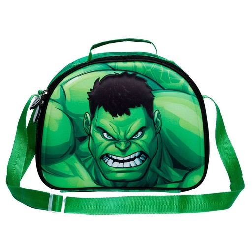 [8445118029161] Bolsa portameriendas 3D Destroy Hulk Marvel