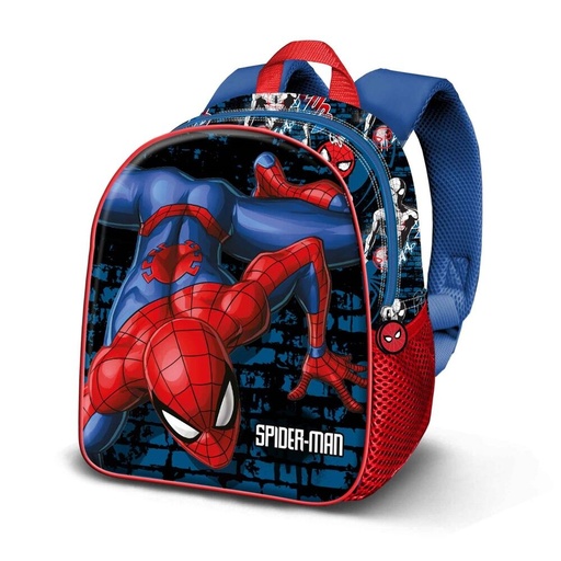 [8445118081862] Mochila 3D Wall Spiderman Marvel 31cm