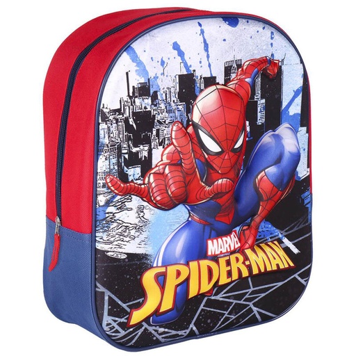 [8445484133851] Mochila 3D Spiderman Marvel 31cm