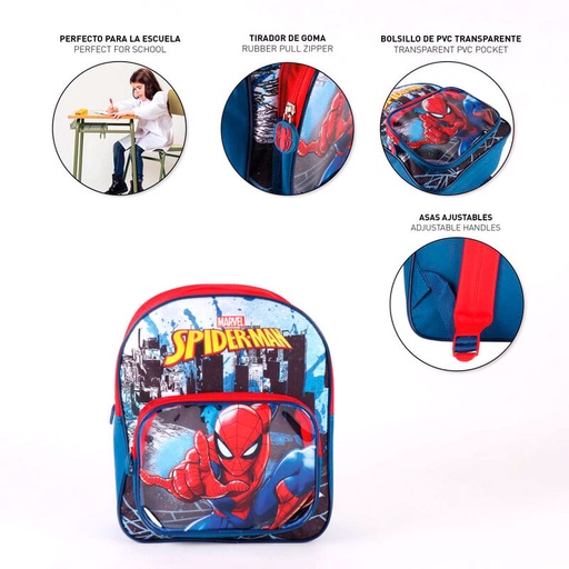 [8445484134186] Mochila Spiderman Marvel 30cm