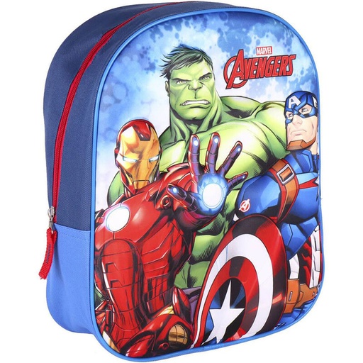[8445484143317] Mochila 3D Los Vengadores Avengers Marvel 31cm