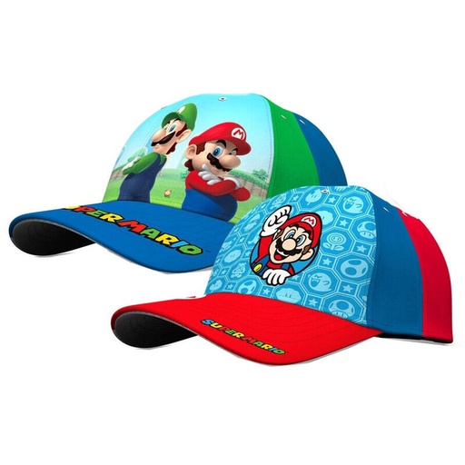 [8435507873581] Gorra Super Mario Bros surtido