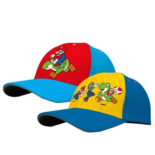 [8435507873598] Gorra Super Mario Bros surtido