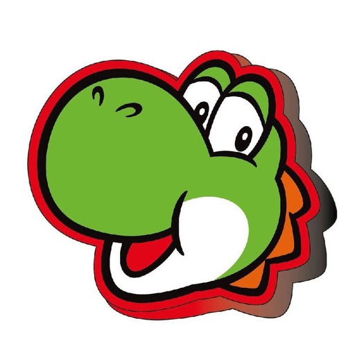[8436580117876] Cojin 3D Yoshi Super Mario Bros