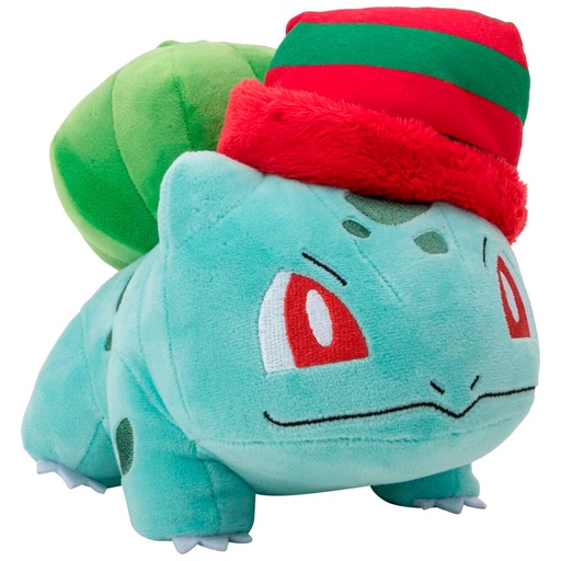 [191726497936] Peluche Bulbasaur Navidad Pokemon 20cm