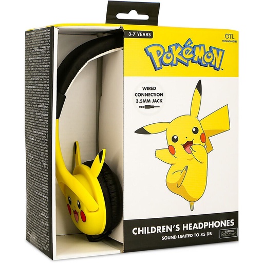 [5055371628402] Auriculares infantiles Pikachu Pokemon